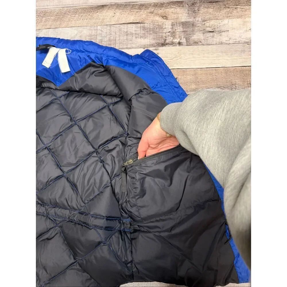 Vintage The North Face 700 Fill Goose Down Puffer Vest Blue Outdoor Retro Unisex - Picture 6 of 11